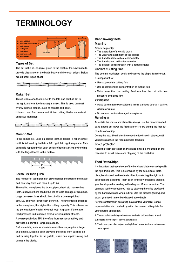 Bahco bandsaws proved sharp, strong and reliable Steelindo Persada